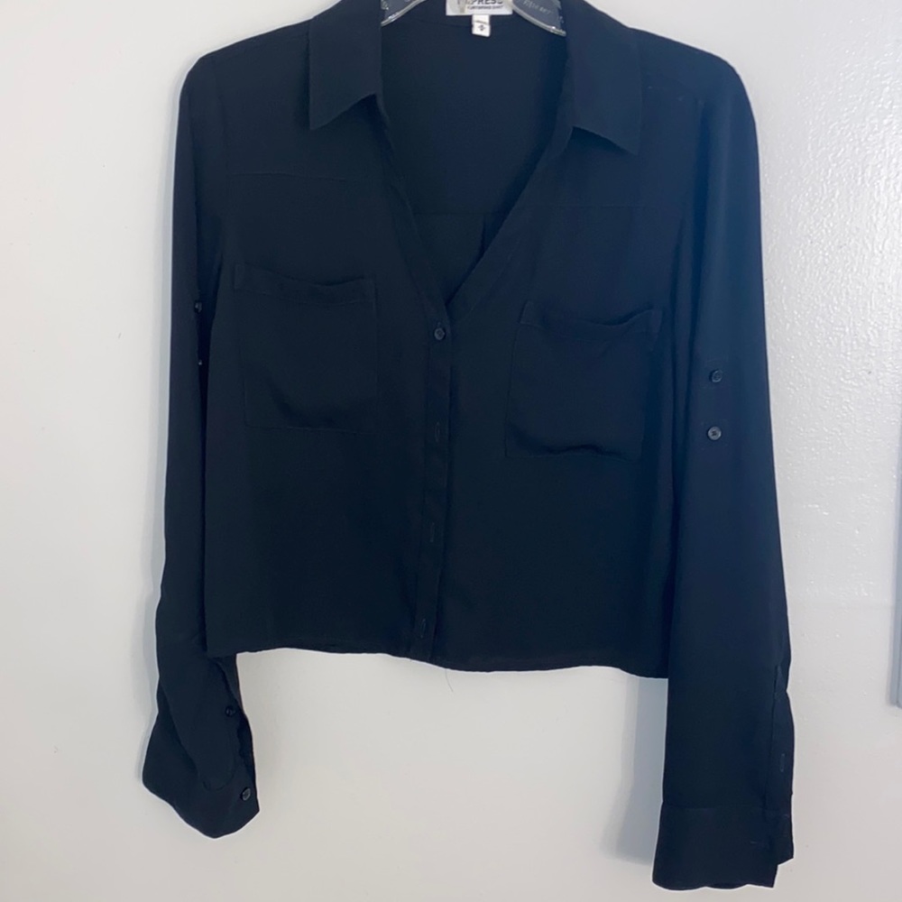 Black Portofino blouse